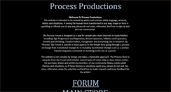 Desktop Screenshot of process-productions.com