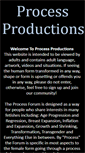 Mobile Screenshot of process-productions.com